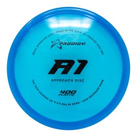 Prodigy Disc 400 A1 Approach Golf Disc | Overstable Disc Golf Approach Disc | Great Grip Even When Wet | Consistent and Reliable in All Wind Conditions | 170-174g (Colors May Vary)