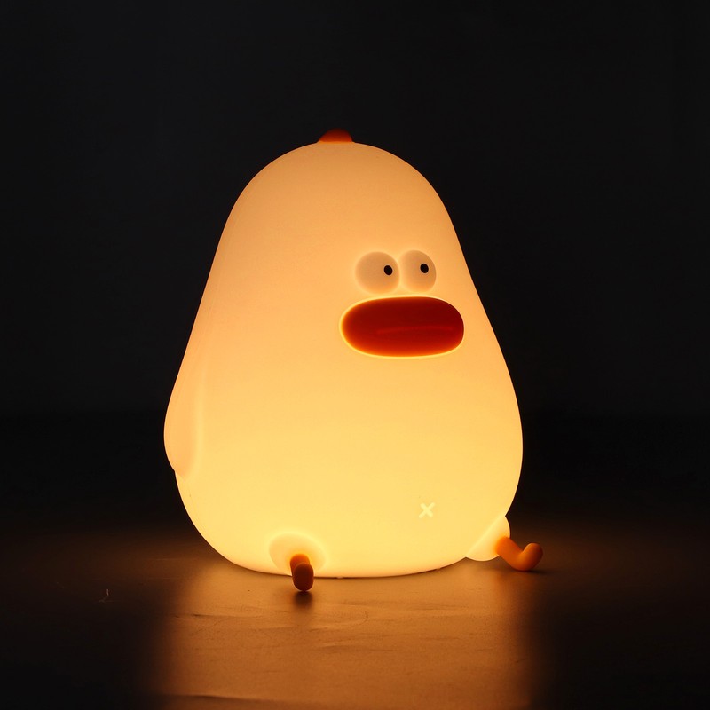 LED Night Light Interesting Chicken Pat Light USB Charging Baby