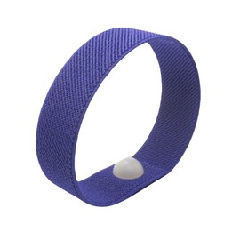 AcuSnap Rubber Band Snap Bracelet-Anxiety Relief Acupressure Band with a "Snap"-Refocus Your Mind During Unwanted Behaviors-Great for Panic Attacks, Addictions, Stress (Small 6, Purple Passion)