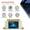 KINGDATA 256GB SSD for MacBook Pro A1708 PCIe Gen3x4 M.2