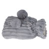 Hot Water Bag PVC Plush Fabric Cover Wide Mouth Design