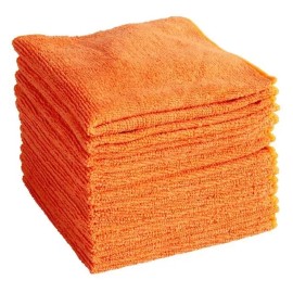 Naliplastic 70 Pzas Microfibra Multiusos 30x30 Color Naranja Facturamos