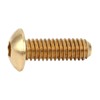 50Pcs Hex Socket Screws Half Round Head Pure Copper Hardware