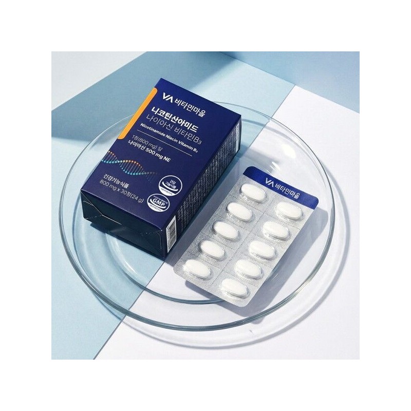 Vitamin Village [Vitamin Village] High dose 500mg nicotinic acid amide