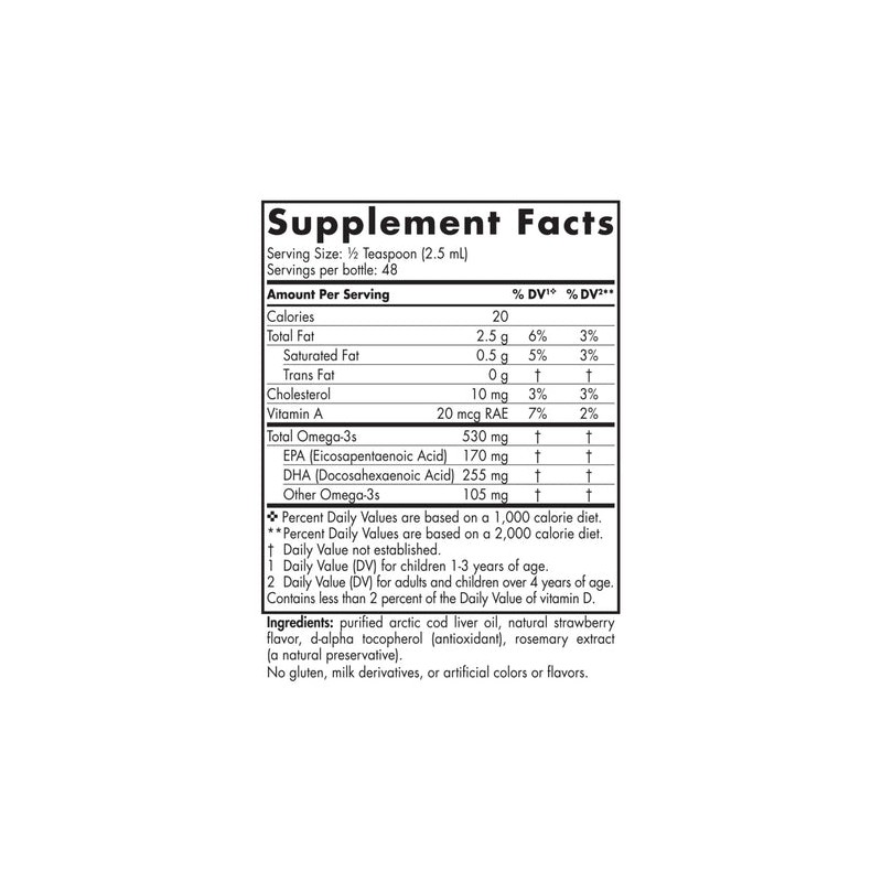 Nordic Naturals Children's DHA Strawberry 119ml Fish Oils