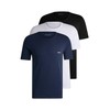 BOSS BOSS Men Pack Classic T-Shirt Black/White/Navy984 Large