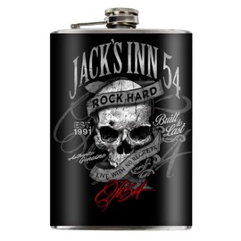 Jack's Inn 54 Built to Last Hip Flask