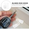 Holibanna Pack of 10 Hook Connectors, Rod Cap, Rod Tip,