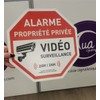 AUA SIGNALETIQUE - Circular sign made of PVC, 1.5 mm