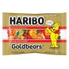 Haribo Gummi Candy, Goldbears, 2 Ounce,Pack of 4