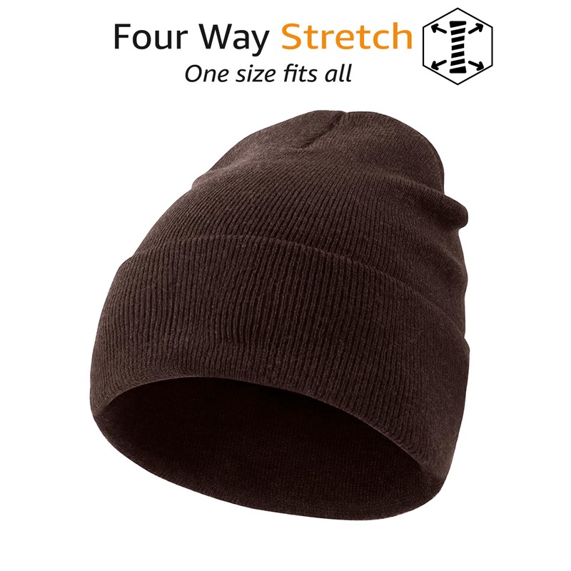 Ski Hat - Thermal Windproof Beanie for Men and Women