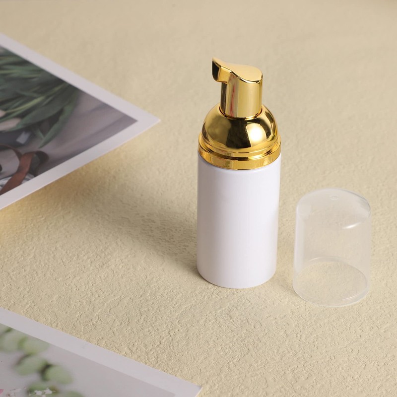 Bopfimer 10PCS 30ML Plastic Foam Pump Dispenser Bottle,Soap Mousses Liquid
