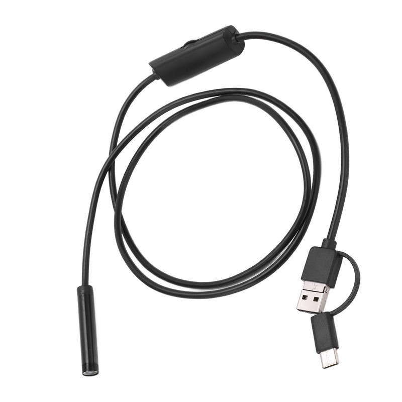 AN100‑8 8mm 3 in 1 Endoscope IP67 Waterproof 6LED Adjustable