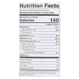 Skinnypop Aged White Cheddar Popcorn, 4.4 Ounce -- 12 per case.