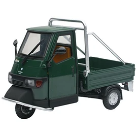 NewRay Ape Piaggio 68038-50 Cross Country Fedele Riproduzione, Scala 1:18, Die Cast, Verde