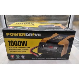 Powerdrive 1000 Watt Bluetooth Power Inverter PD1000 NEW (T5-B1)