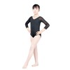 NEWCHAO Girls Dance Ballet Tights Footed Student Training Tights for