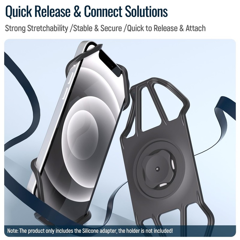 sincetop Phone Silicone Adapter - Quick Install, Secure Connection, Durable