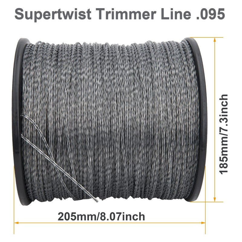 095 Trimmer Line Heavy Duty, 095 String Trimmer Line, Weed