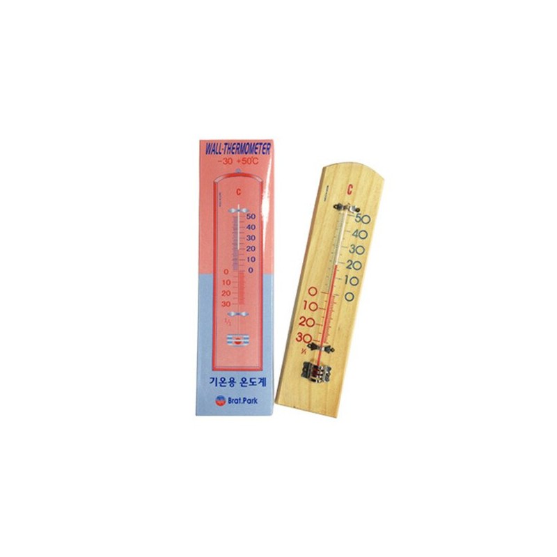 포비 목판온도계 Pobi Wooden Temperature Meter