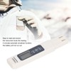 EC TDS Meter 3 in 1 3 Key 0‑9999ppm Water