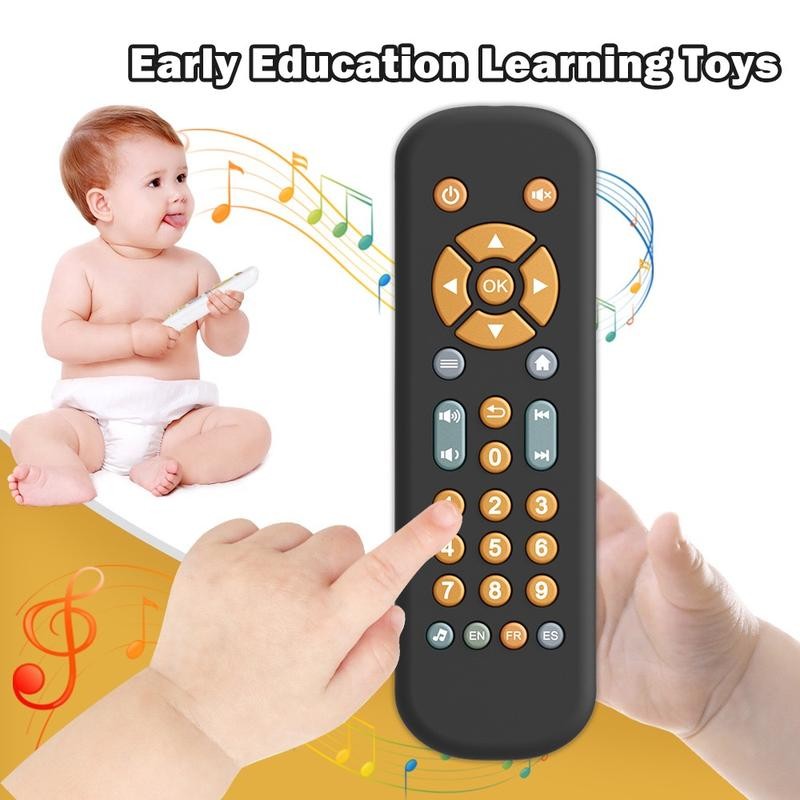 Baby TV Remote Control & Teething Toys Giraffe ,Early Education