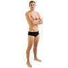 FINIS Men's Aqua Short Solid Black 28 Swim Briefs