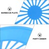 DOITOOL 10Pcs Reusable Plastic Paper Plate Holder for Party BBQ