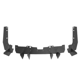 KUAFU Rear Bumper Diffuser Compatible with 2015-2021 Subaru WRX STI Black Rear Bumper Lip Spats Winglet Splitter Diffuser Aprons (Center & Side)