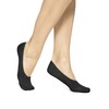 Hue Women's High Cut Cotton Sock Liners (Pack of 3)