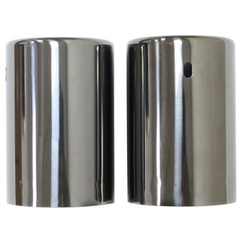 Exhaust Trim Tailpipe Trim Exhaust Tailpipe Trim Exhaust Tailpipes Trim Exhaust System Silencer Stainless Steel Black for 1 Series F20 F21 2 Series F22 F87 F23 3 Series F30 F80 F31 F34 4 Series F36