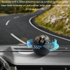KanPas Dashboard Compass Ball with Double Dials for Cars Boats