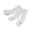 Wigwam Super 60 Crew Socks, Set of 3 Pairs, white