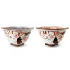 J-kitchens Kobo Shosho Sho~ 3 Kittens, Horn, Rice Bowl, Pair