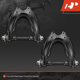 A-Premium 2 x Front Upper Control Arm, with Bushing, Compatible with Toyota Pickup 1989-1995, T100 1993-1998, RWD Only