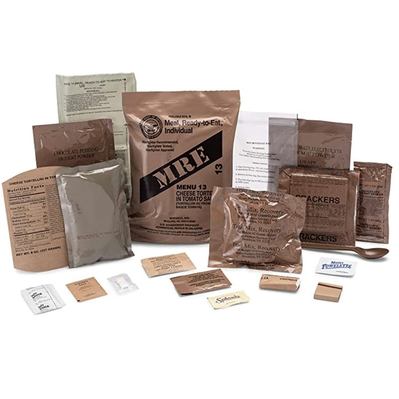 Ameriqual 24ct US Military Surplus MRE Meals Ready to Eat
