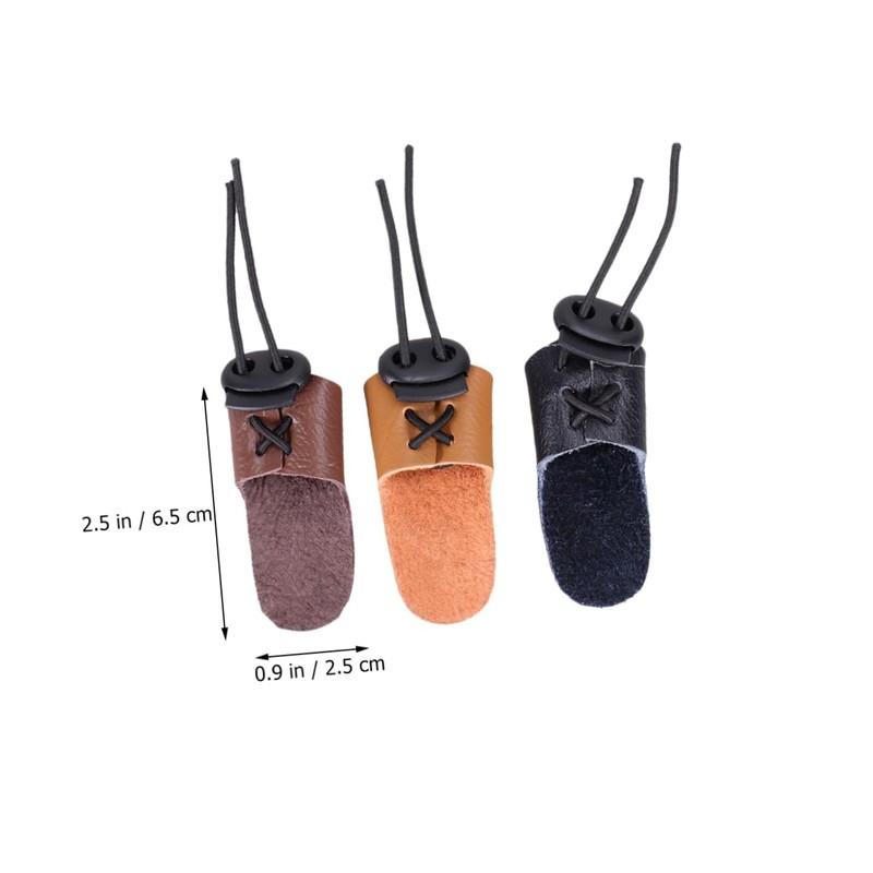 Kisangel 2sets Glove Arrow Finger Protection for Glove for Hunting