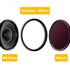 NiSi 40.5-49mm Brass Step-up Lens Adapter Filter Ring