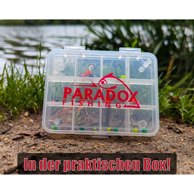 Paradox Fishing Tungsten Jig Hooks Set I 25 Pieces 0.3
