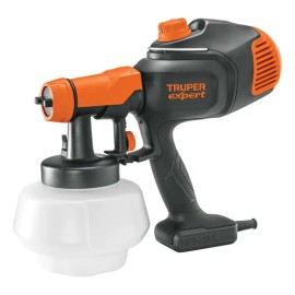 Pistola Eléctrica Para Pintar De 700W, 1200ml, TRUPER EXPERT PIPI-70EX Negro/naranja