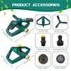 MOSIKEN Sprinkler for Yard, Rotating Garden Sprinkler for Large Area