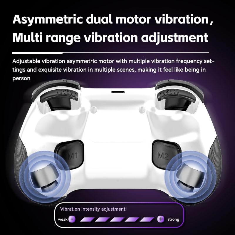 Joso Phone Controller for Steam Switch/PS/PC/Android/iOS, with Hall linear trgger,