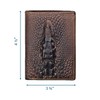 AurexaFashion Genuine Real Leather Short Bifold Wallet for Men, RFID