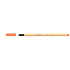 Fineliner - STABILO point 88 - Pack of 3 - Neon Orange