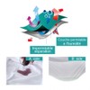 Waterproof Mattress Protector, 130 x 190/200 cm, Height 30 cm,
