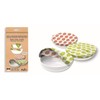 Nuts Textile bowl covers with elastic band, sheets set of