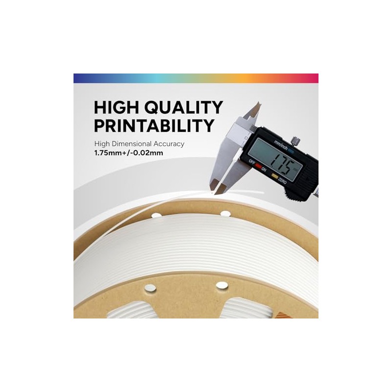 OVERTURE OVERTURE PLA Filament 1.75mm PLA 3D Printer Filament, 4kg