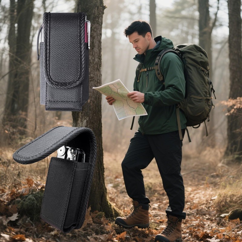 Multitool Sheath, EDC Belt Pouch Organizer for Men,Tool Sheath Compatible