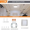 9 Inch LED Flush Mount Square Ceiling Light, Equivalent to