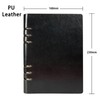 Vintage Leather Ring Binder Notebook, A5(17 * 23cm/6.6 * 9inch)